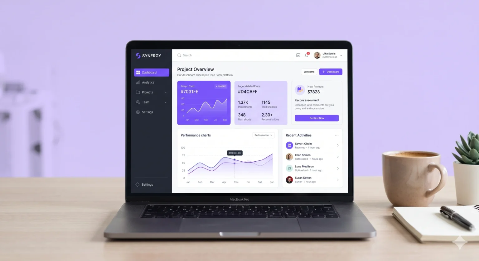 UI UX Designing mockup